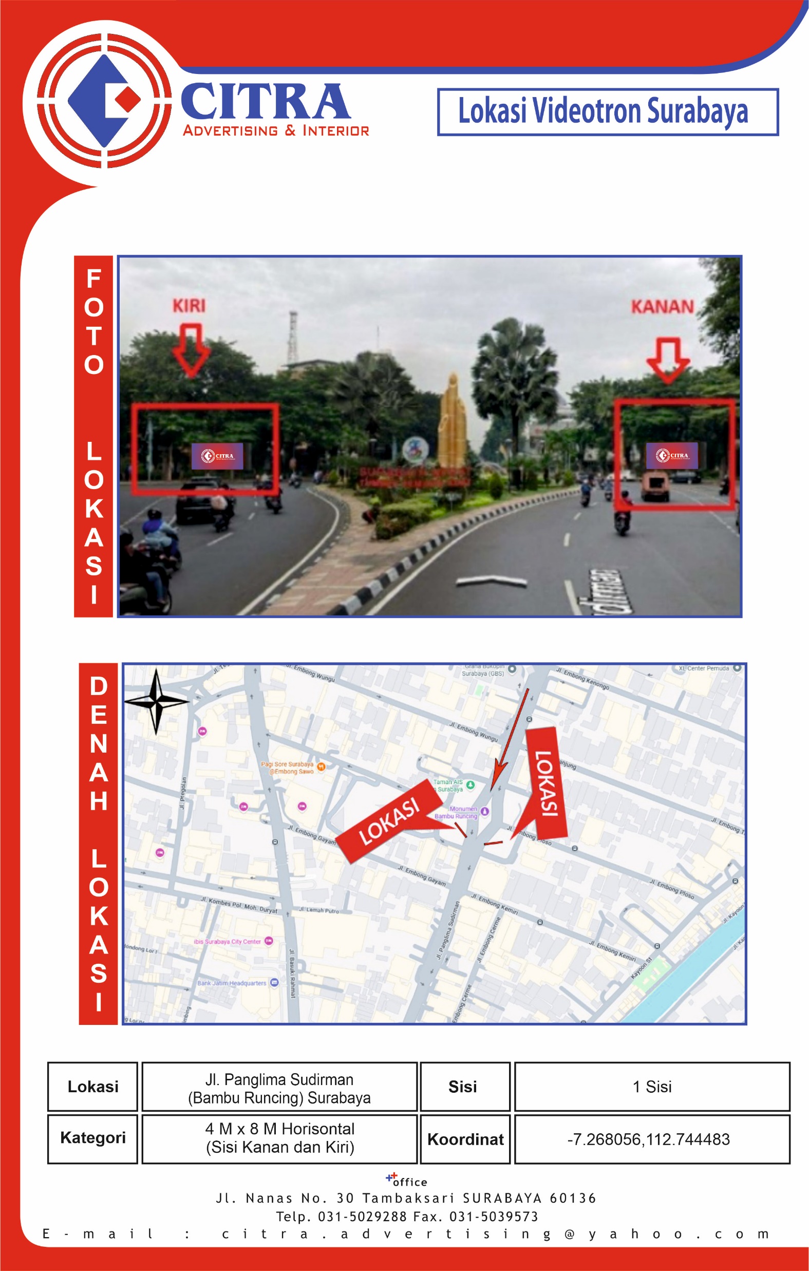 Jl. Panglima Sudirman (Bambu Runcing )